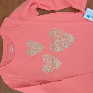 NWT Carter's 2t longsleeve valentine tshirt